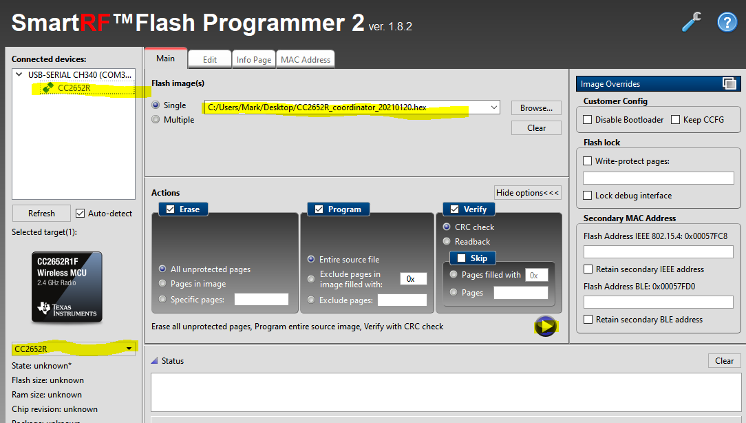 smart rf flash programmer 2